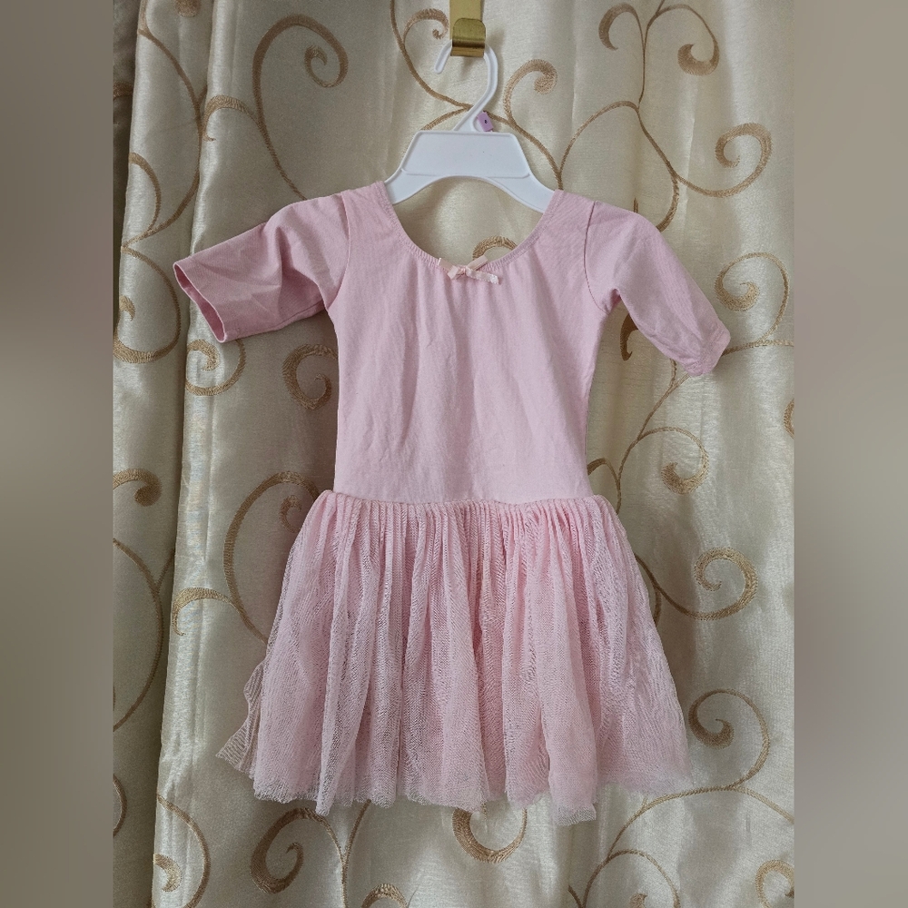 Girls Pink Ballet Leotard Small / US 4–6